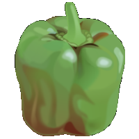 GIMP Bell Pepper