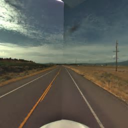 Front cubemap face